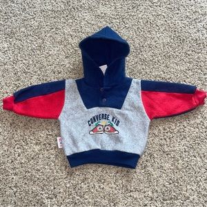 Converse Kids All Star Fleece Hooded Sweatshirt Size 6-9M